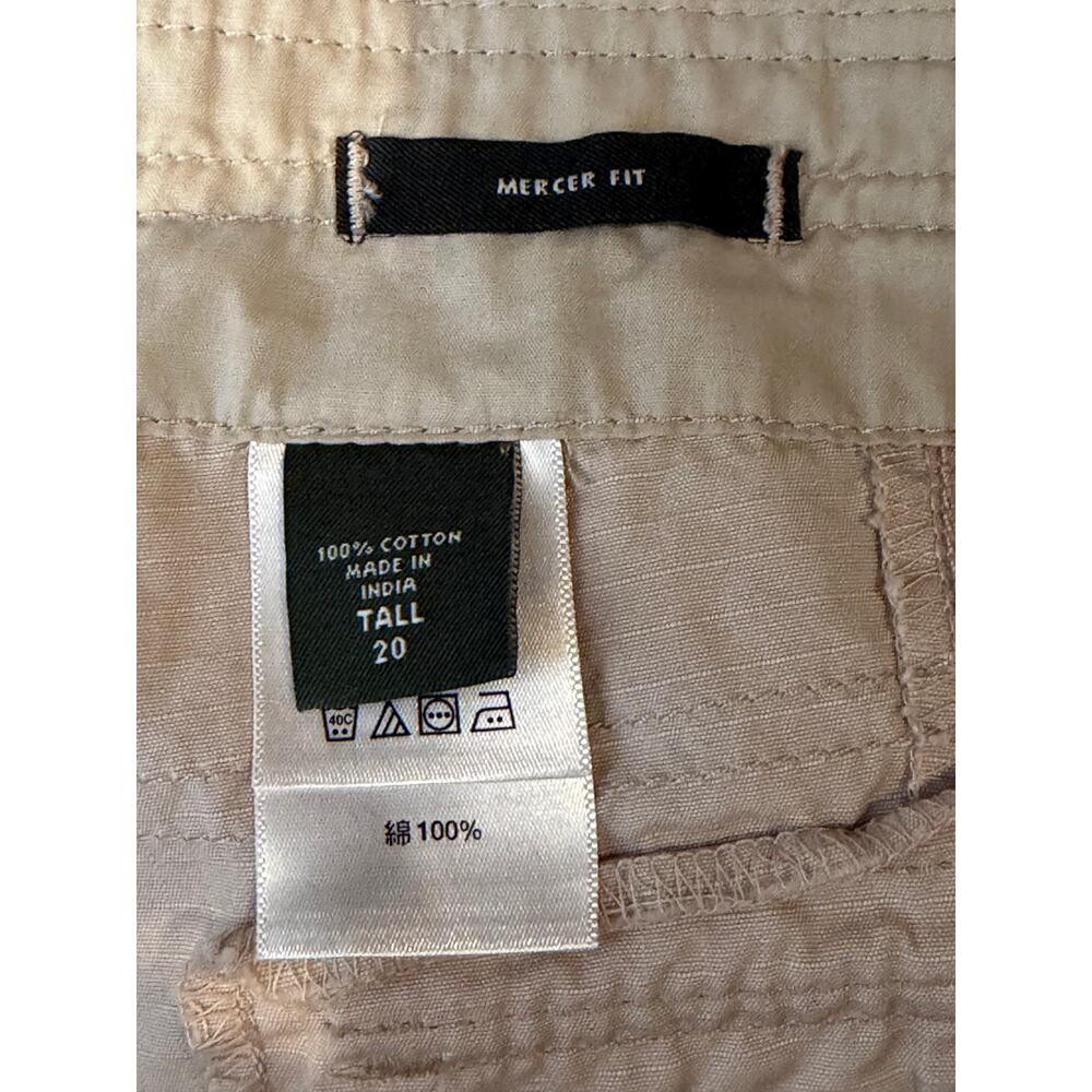 Eddie Bauer Beige Cargo Shorts Mercer Fit Cotton Hiking Casual - Picture 8 of 8